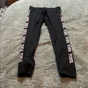 Victoria’s Secret pink leggings. Size M